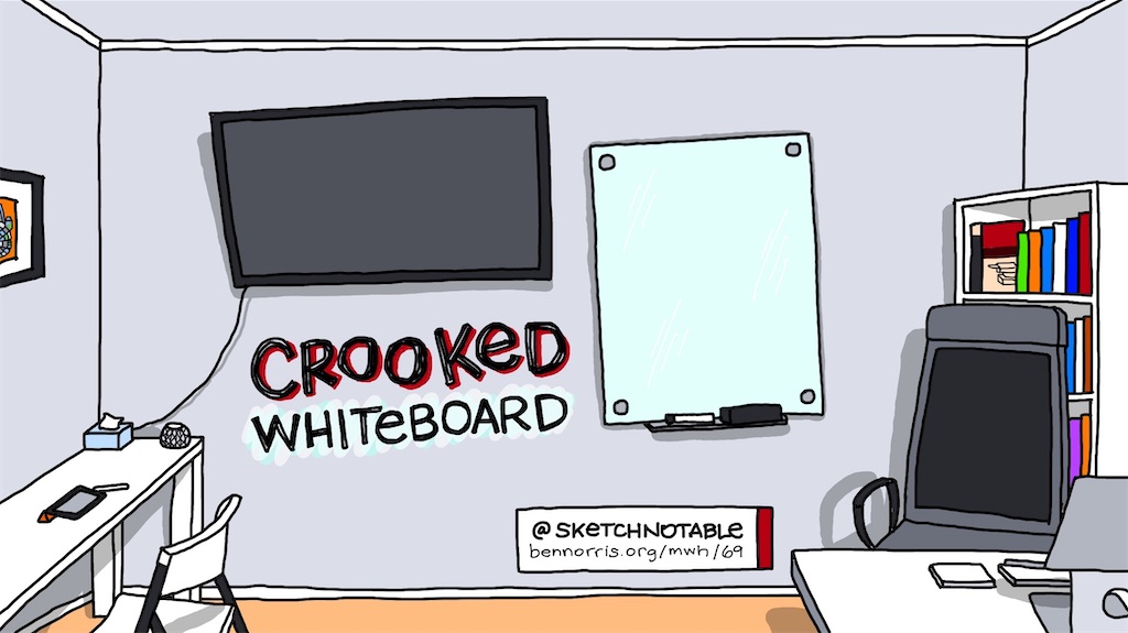 #69: Crooked whiteboard