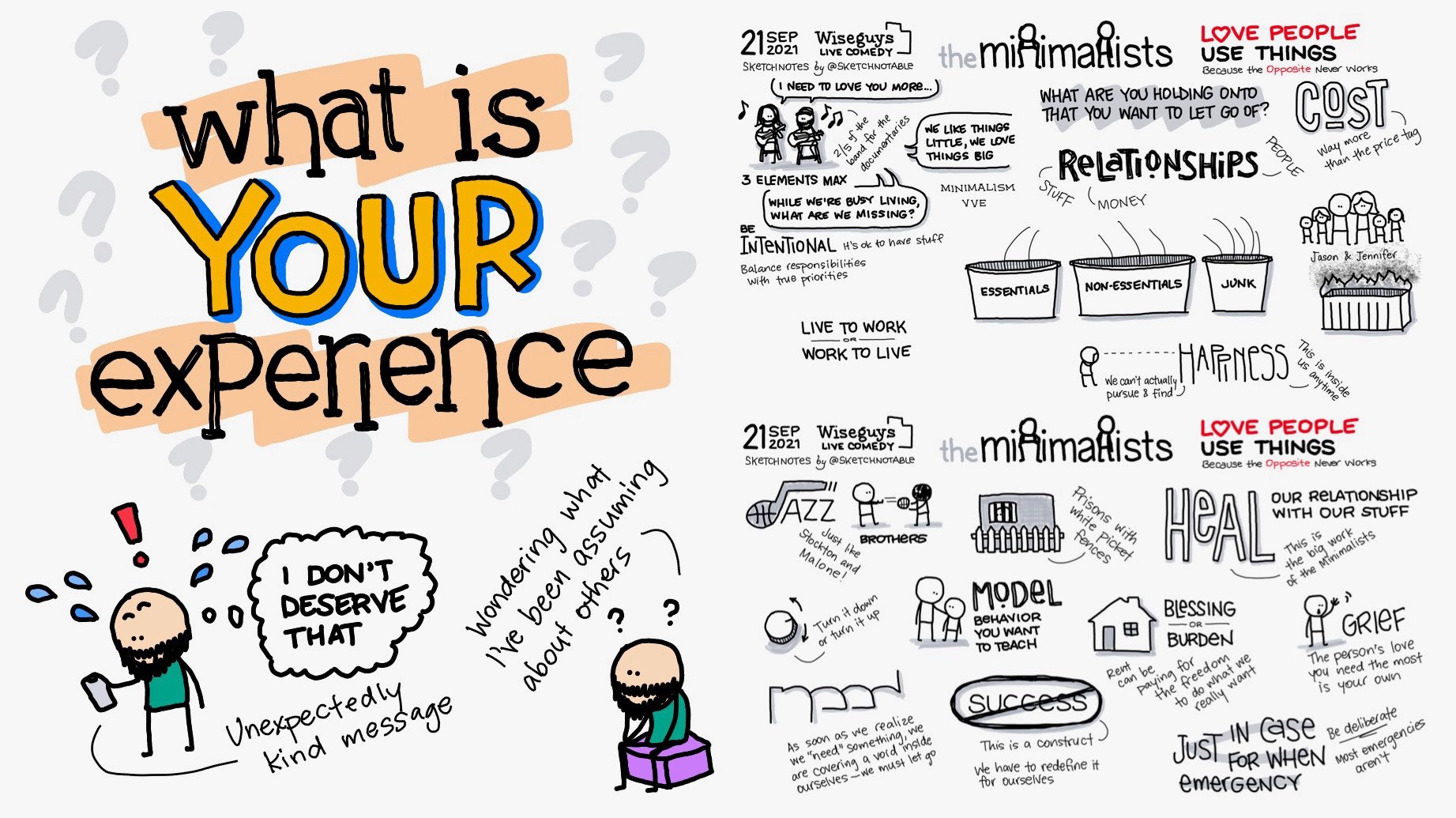 What is your experience sketchnote