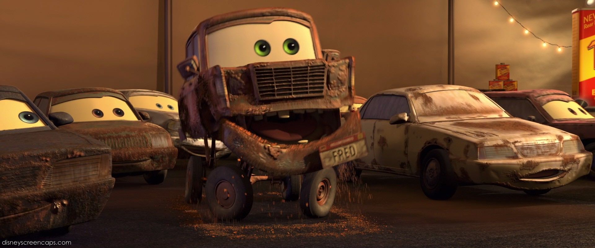 Fred from Disney's Cars