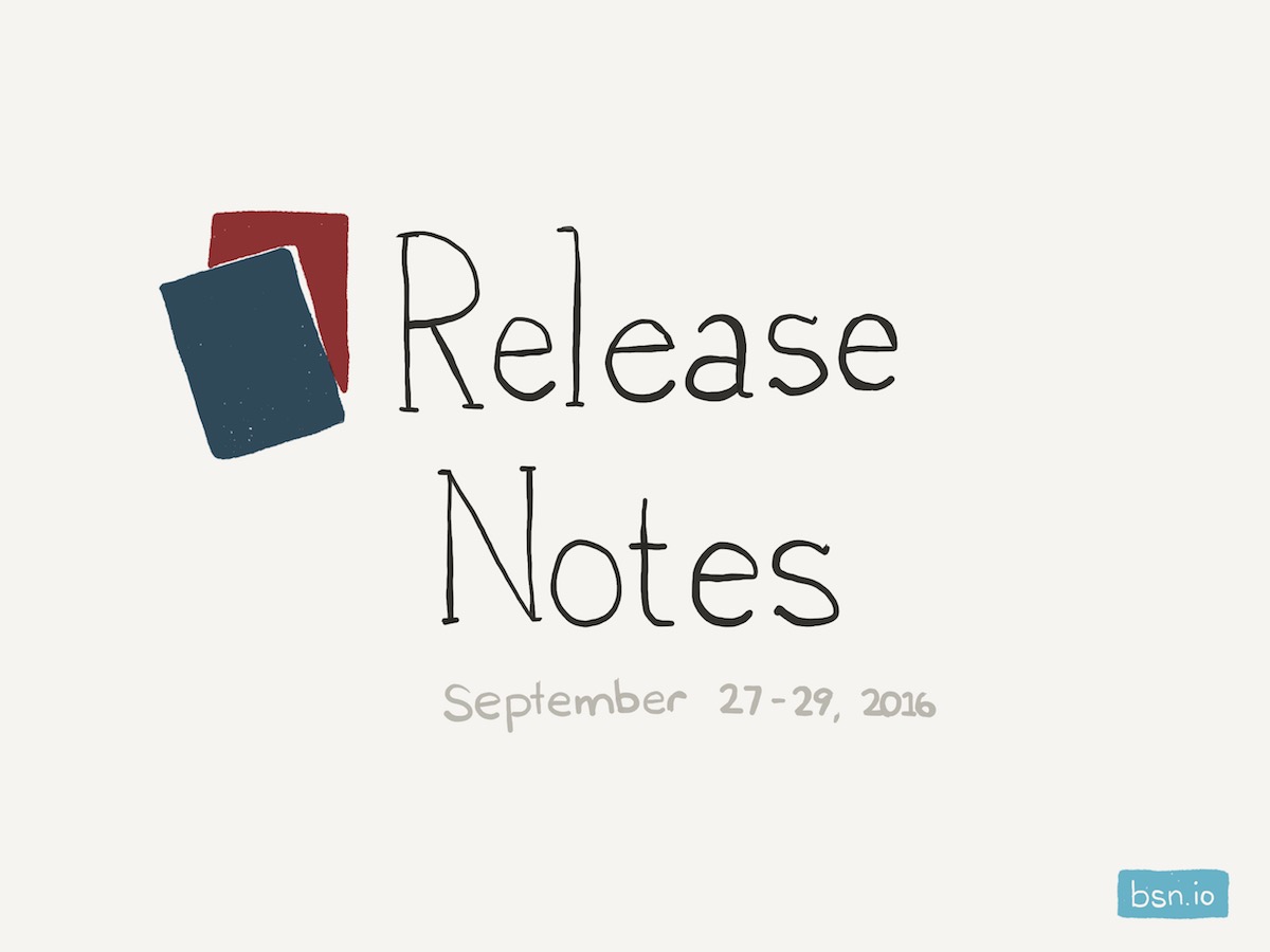 Release Notes 01