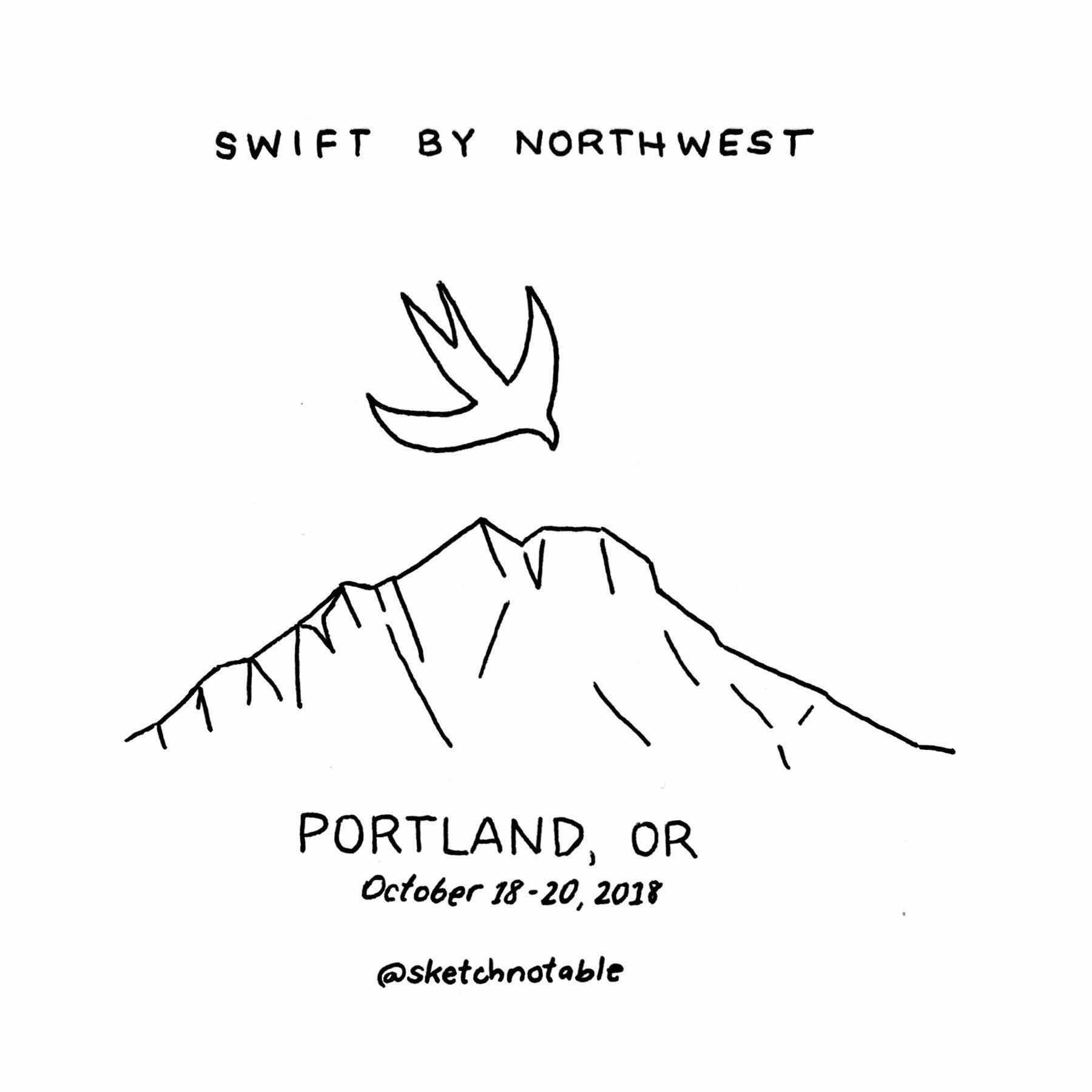 Swift by Northwest 2018 Sketchnote 01